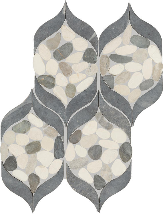 Daltile PEBBLE OASIS Matte - Harbor 15" x 12" (Per Carton)