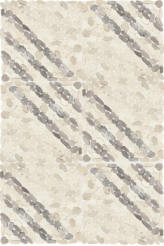 Daltile PEBBLE OASIS Matte - Seashell 12" x 12" (Per Carton)