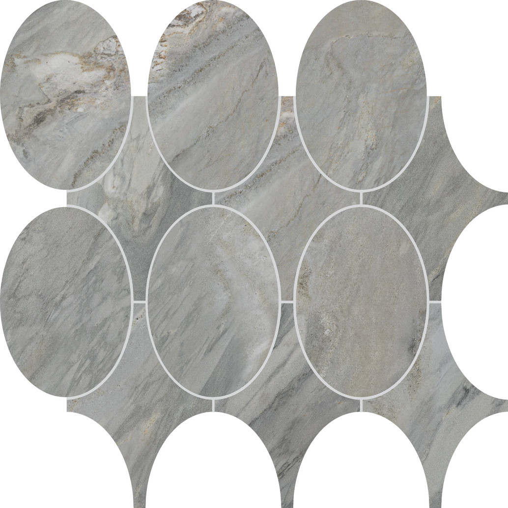 Daltile Savoir Polished - Bleu Oval (Full Pallet)