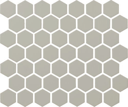 Daltile Color Wheel Mosaic - Desert Gray 1.5 HEXMS (Per Carton)