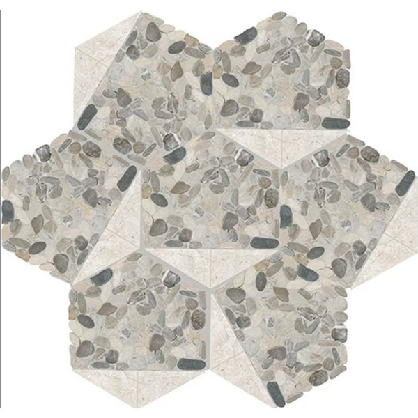 Daltile PEBBLE OASIS Matte - Coal 10" x 12" (Per Carton)