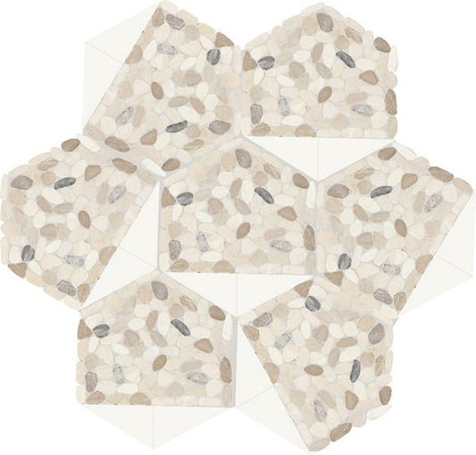 Daltile PEBBLE OASIS Matte - Seashell 10" x 12" (Per Carton)