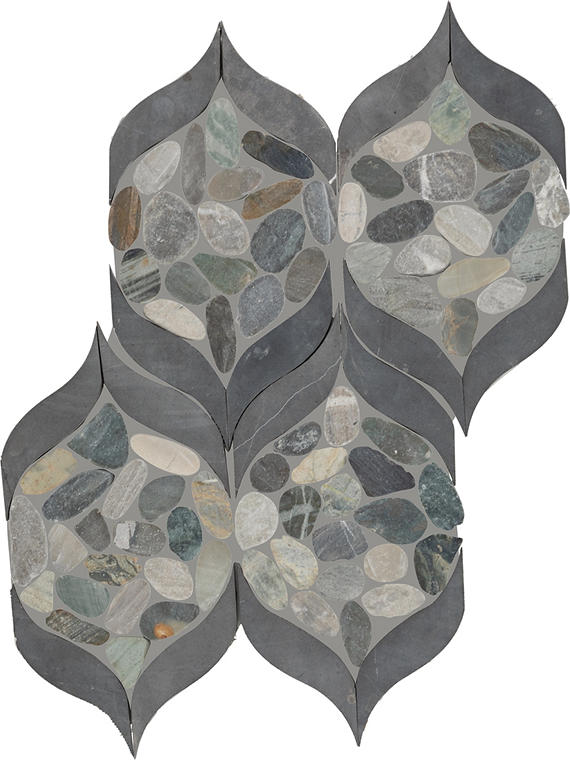 Daltile PEBBLE OASIS Matte - Coastal 15" x 11" (Per Carton)