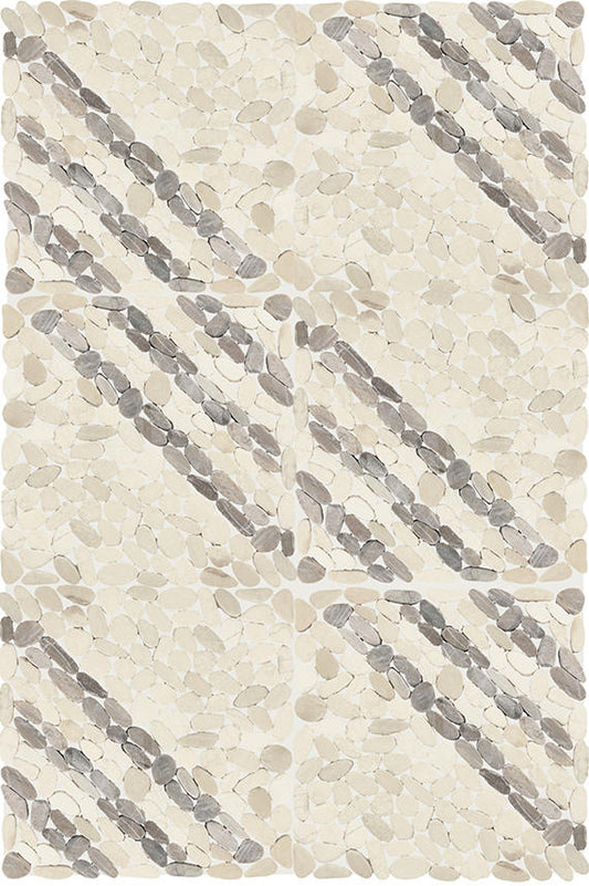 Daltile PEBBLE OASIS Matte - Seashell 12" x 12" (Per Carton)