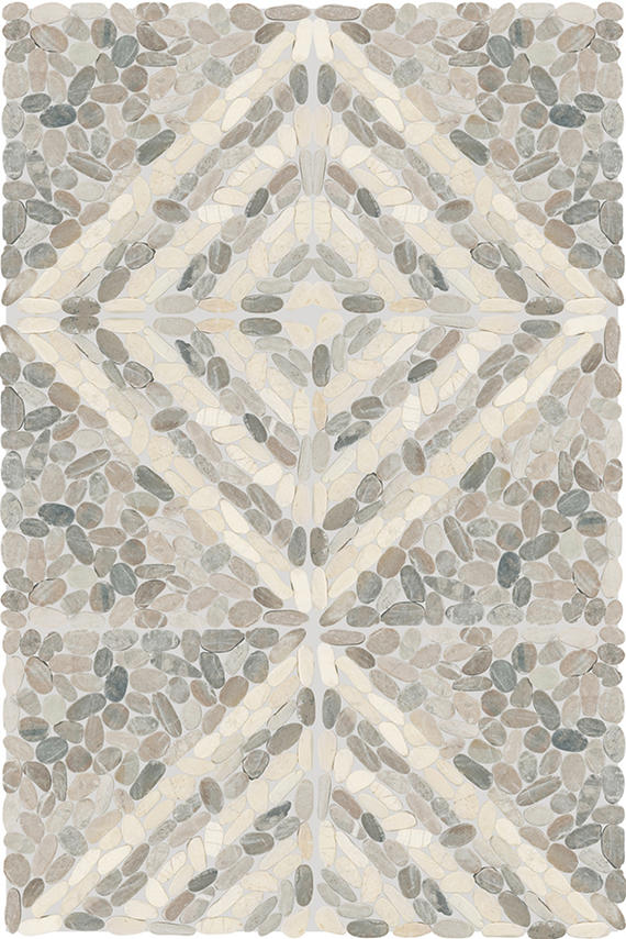 Daltile Pebble Oasis Matte - Coal 12" x 12" (Per Carton)