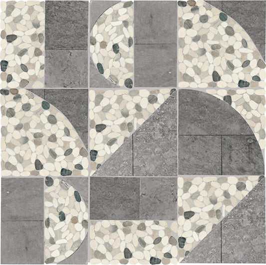 Daltile PEBBLE OASIS - Coal 12" x 12" (Per Carton)