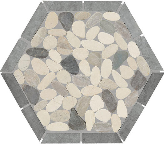 Daltile Pebble Oasis Matte - Harbor 10 " x 12" (Per Carton)