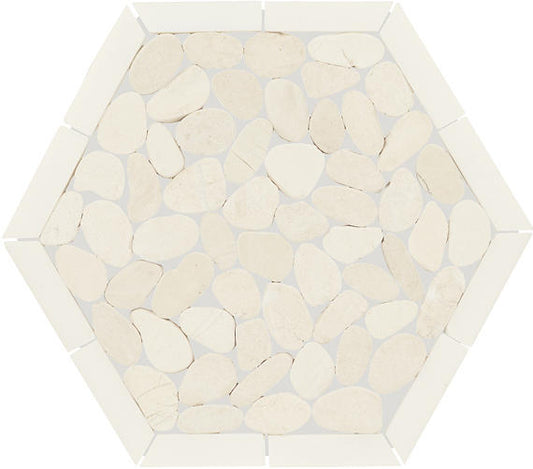 Daltile Pebble Oasis Matte - Icicle 10" x 12" (Per Carton)