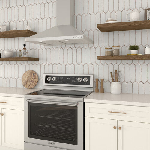 Homesourced European Farmhouse Textured - Lace White 3 x 12 (Full Pallet)