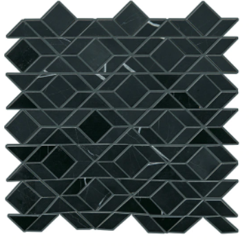 Daltile Pietra Divina - Nero Marquina 13" X 14" (Full Pallet)