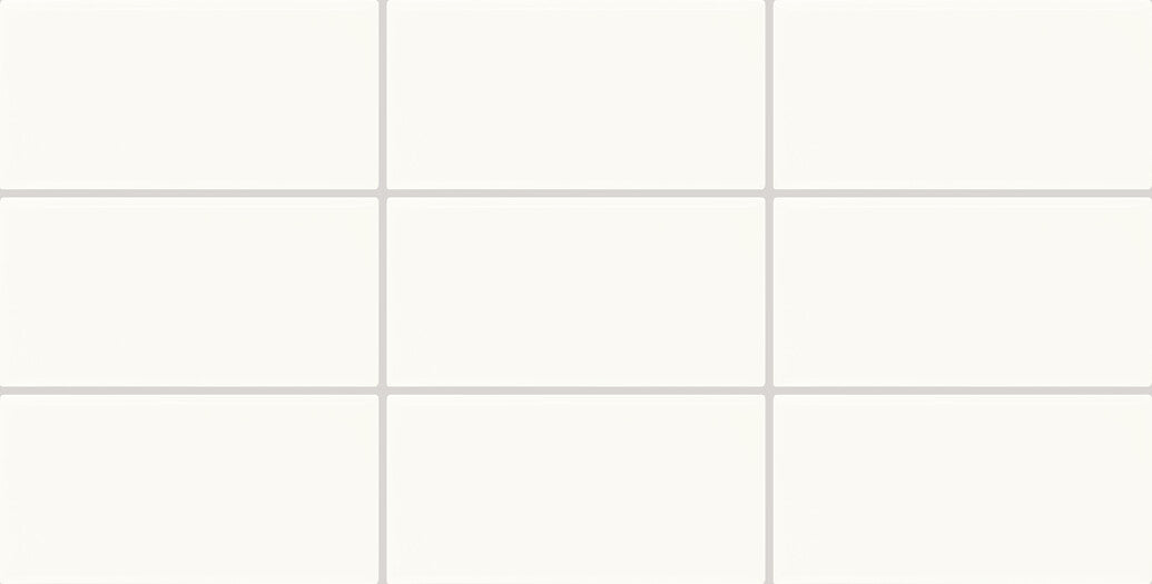 Daltile Finish Line - White 3 x 6 (Full Pallet)