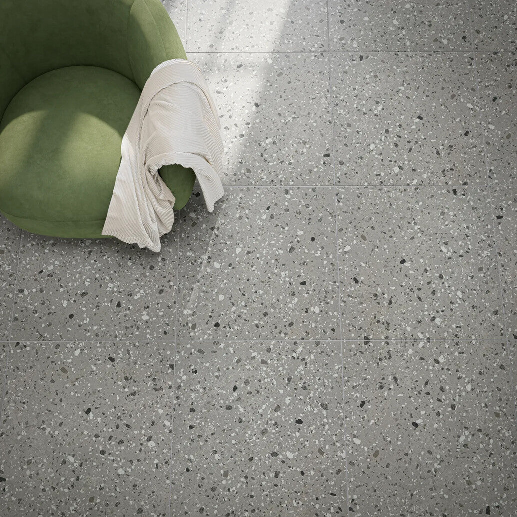 Daltile Poke Textured - Smoke Flecks 24 x 24 (Full Pallet)