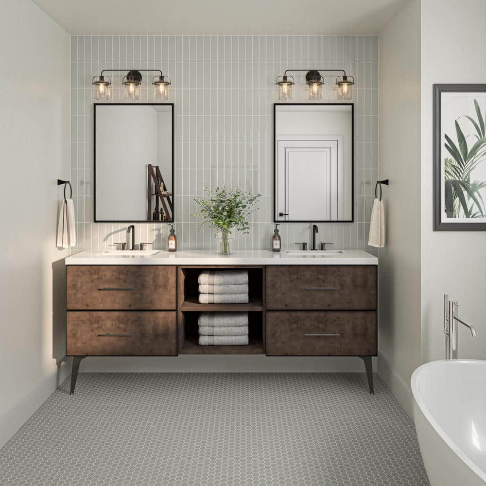 Homesourced Restore Polished - Ash Gray 2 x 8 (Full Pallet)