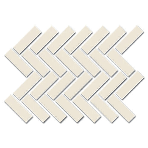 Daltile Color Wheel Mosaic - Matte Biscuit 1 x 3 HERR (Per Carton)