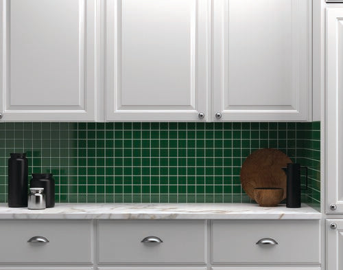 Daltile Color Wheel Mosaic - Emerald 2 x 2 MS (Per Carton)