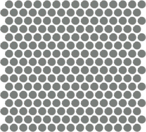 Daltile Color Wheel Mosaic Polished - Suede Gray PNYRD (Per Carton)