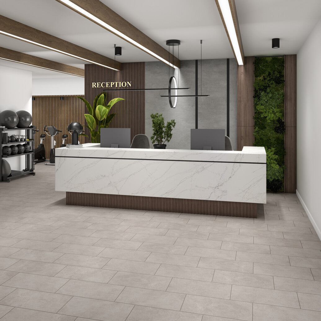 Daltile Rhetoric Textured - Eloquent Grey 12 x 24 (Full Pallet)